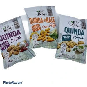 Impulse Range Quinoa Kale Hommus Lentil Chips and Puffs