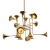 Import Indoor Home Decorative Lighting Gold Horn Trumpet Shape Pendant Lamp from China