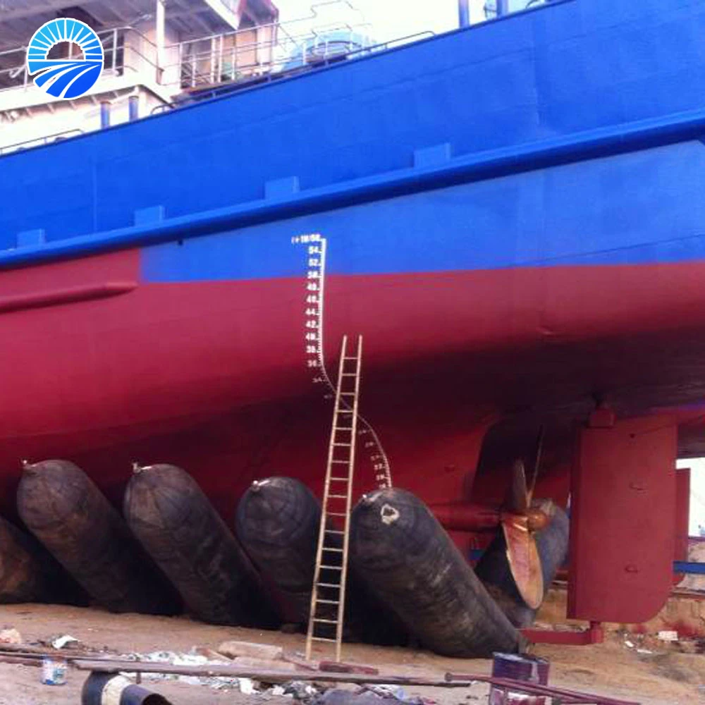 inflatable salvage houseboat pontoon rubber marine lifting air bags supplier in china