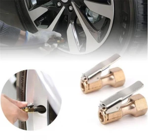Inflator Pump Pure Copper Nozzle Quick Adapter Car Inflator Accessories Car accessories Inflate the tire for automobile