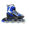 inline skates with helmet and guard set airwalker powerslide flashing wheels roller skate shoes