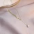 Import INS Korean Freshwater Pearl Pendant Necklace Trendy Stainless Steel Chain Wheat Pearl Necklace from China