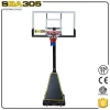 international standard tempered glass basketball with stand