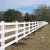 Import Intertek Tested PVC Post and Rail Fence, 4 Rail Vinyl Horse Fence, Plastic PVC Ranch Fence from China