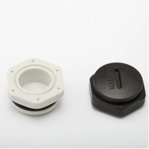 IP68 waterproof nylon screw cover  blind cable gland plug