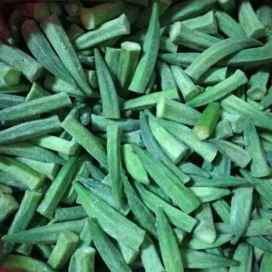 IQF frozen cut fresh okra healthy vegetables wholesale price