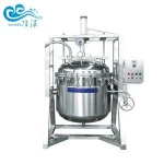 Jacketed Vacuum Pan Industrial Electric Steam Boilers Liquid Detergent Mixing Kettle