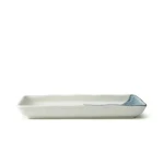 Japan Korea style ceramics custom made logo Sushi plate 8.5inch buffet plate pastry plate TY116