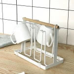Japan style water cup holder upside down drain rack cup storage stand rack