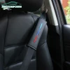JDMotorsport88 JDM Racing Universal Car M Color PU Safety Seat Belt Cover Shoulder Pad for BMW