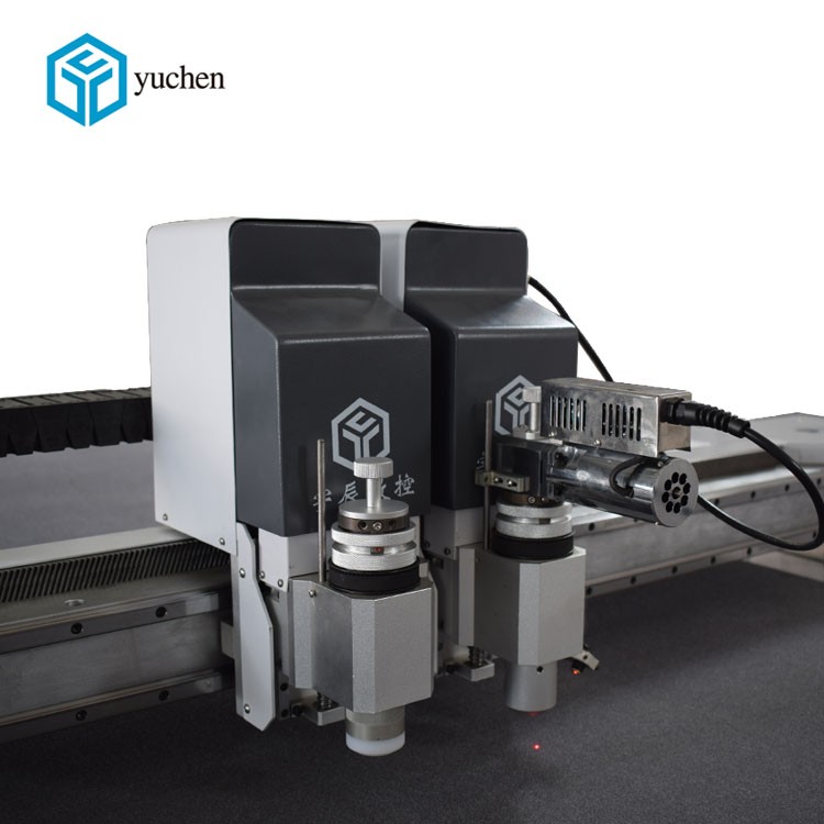 Jinan-Yuchen Oscillating Knife Leather Cutting Machine New Machine for Small Business