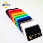 Jinbao pannello decorativo acrilico  adorno de pared de acrilico  acrylic pmma sheet