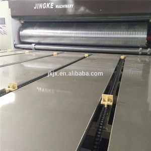 JK chain /semi-automatic corrugated carton box printing  rotary slotting cutting machine