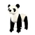 Import kids animal ride large plush rides toy on wheels panda toy from China