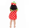 kids cosplay Strawberry clothes drop shipping display costume