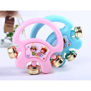 Kids Safe Plastic Teether Grab Baby Toy Rattles