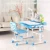 Kids study table and chair children drawing desk bedroom furniture set
