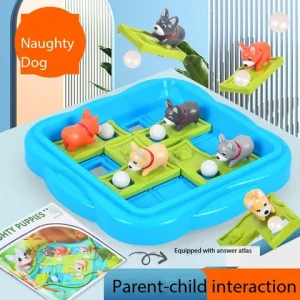 KIDS Toy 3D Puzzler Travel Board Game for Kids and Adults a Cognitive Skill-Building Brain Game Montessori Toys Kids Gifts