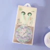 KIKI-400 Custom Logo 3.5MM Game Wire Music Earphones with Cute Kawaii Storage Case Cable Headphones Wired Headset for Girls Kids