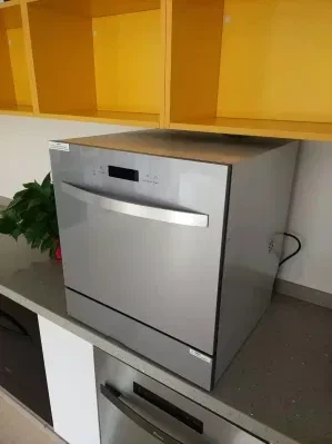 Kitchen Appliance 8 Sets Freestanding Stainless Steel Domestic Dishwasher