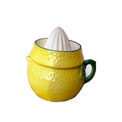 Kitchen Gadget Vintage ceramic Lemon Hand Press Juicer custom kitchen wares