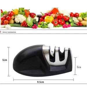Kitchen Knife Sharpener - 2-Stage Knife Sharpening Tool Helps Repair, Restore and Polish Blades