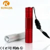 KJ Factory Bulk Sale Portable Multi-color Aluminum Metal Cheap AA Battery LED Keychain Light Pocket  Flashlight Pen Torch