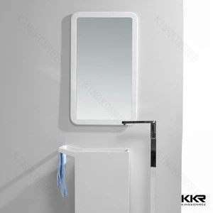 KKR New Design Bathroom Mirror With Acrylic Solid Surface Frame