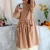 Import Korean Style Girls Cotton Kitchen Apron Long Sleeved Apron from China