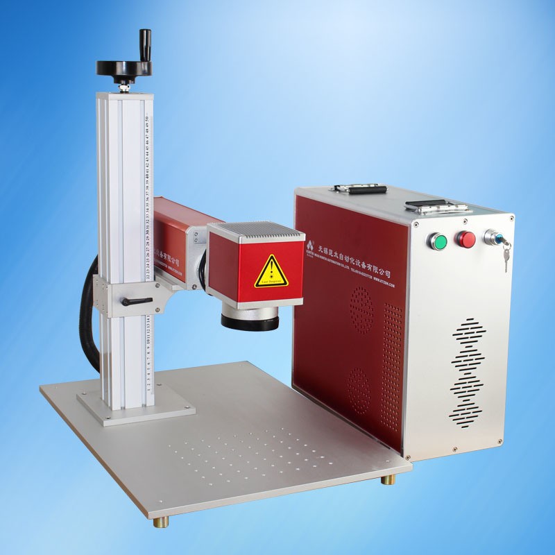 Kt Metal Fiber Laser Marking Engraving Machine