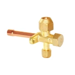 KTF Air Conditioner Parts Copper Access Valve