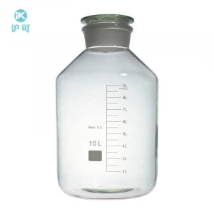 Laboratory utensils Boro3.3 glass 50000ml wide mouth reagent bottle