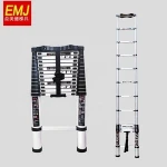 Ladder with GASKET Aluminum alloy telescopic ladder single ladder with telegraph pole Washer