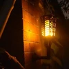 Landscape Path Lighting Solar Powered ABS LED Flame Lamp
