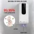 Import Large-capacity Wall-mounted Automatic Induction UV Sanitizer Liquid Soap Dispenser Disinfection  Hand Soap Dispenser from China