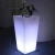 Import Large Plastic Waterproof Garden Led Flower Pot Vase with rechargeable led lamp from China