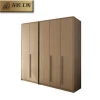 Latest 4 Doors Wardrobe Customized Storage Wardrobes Bedroom Furniture