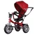 Import latest design kids toys baby tricycle foldable/metal frame tricycle kids stroller 3 wheels/folding trikes for 1-6 years toddlers from China