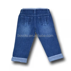 latest design light blue 100% cotton kids jeans kids wholesale jeans