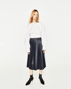 Latest long skirt design lace a-line petticoat maxi skirt for elegant ladies