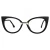 Import Latest Model Women Clear Lens Cat Eye Optical Glasses Female Eyewear Eyeglasses Frames from China
