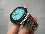 Latest Nautilus Noob Watch 3K Factory Ppf Cal. 324 Movement 5711 Model 8.3mm Thickness  Blue Dial