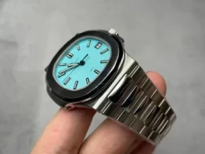 Latest Nautilus Noob Watch 3K Factory Ppf Cal. 324 Movement 5711 Model 8.3mm Thickness  Blue Dial