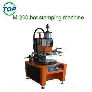leather logo embossed hot stamping machine hot foil stamping machine price for paper leather plastic wood