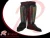 Import Leather Shin And Instep For Kickboxing MMA, Red MMA Shin Instep In Leather / Shin instep guard / Shin pad from Pakistan