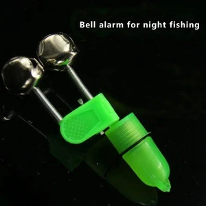 LED Fishing Rod Bite Alarm Bells Ring Fishing Lures Accessory Red Light Alerter Outdoor Fish Tool other fishing products
