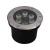 Import Led Round Recessed Spotlight In Ground Show Light Good Price Stair Step 3W LED Underground Light from China