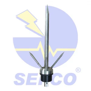 lightning protection system type Franklin rod,S-1000-CU30&quot; SEFCO&quot;