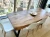 Import Living edge dining table kitchen table rustic wood table dining room furniture  home furniture from China