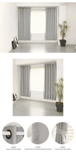 Living room blackout curtains Premium curtin fabric curtain blackout Freesapce High Quality Products blackout curtains window